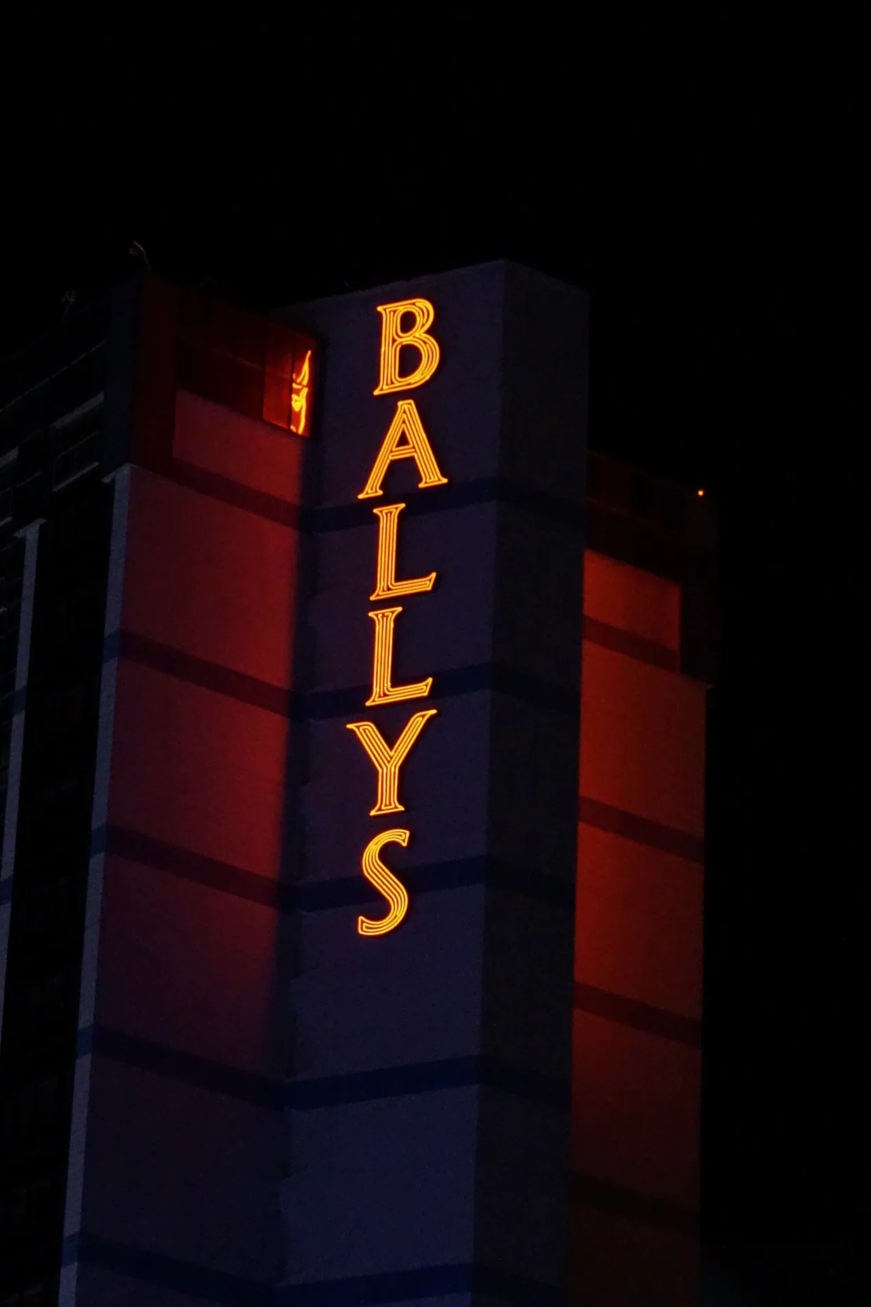 Ballys Casino Neon Sign, Las Vegas, Nevada